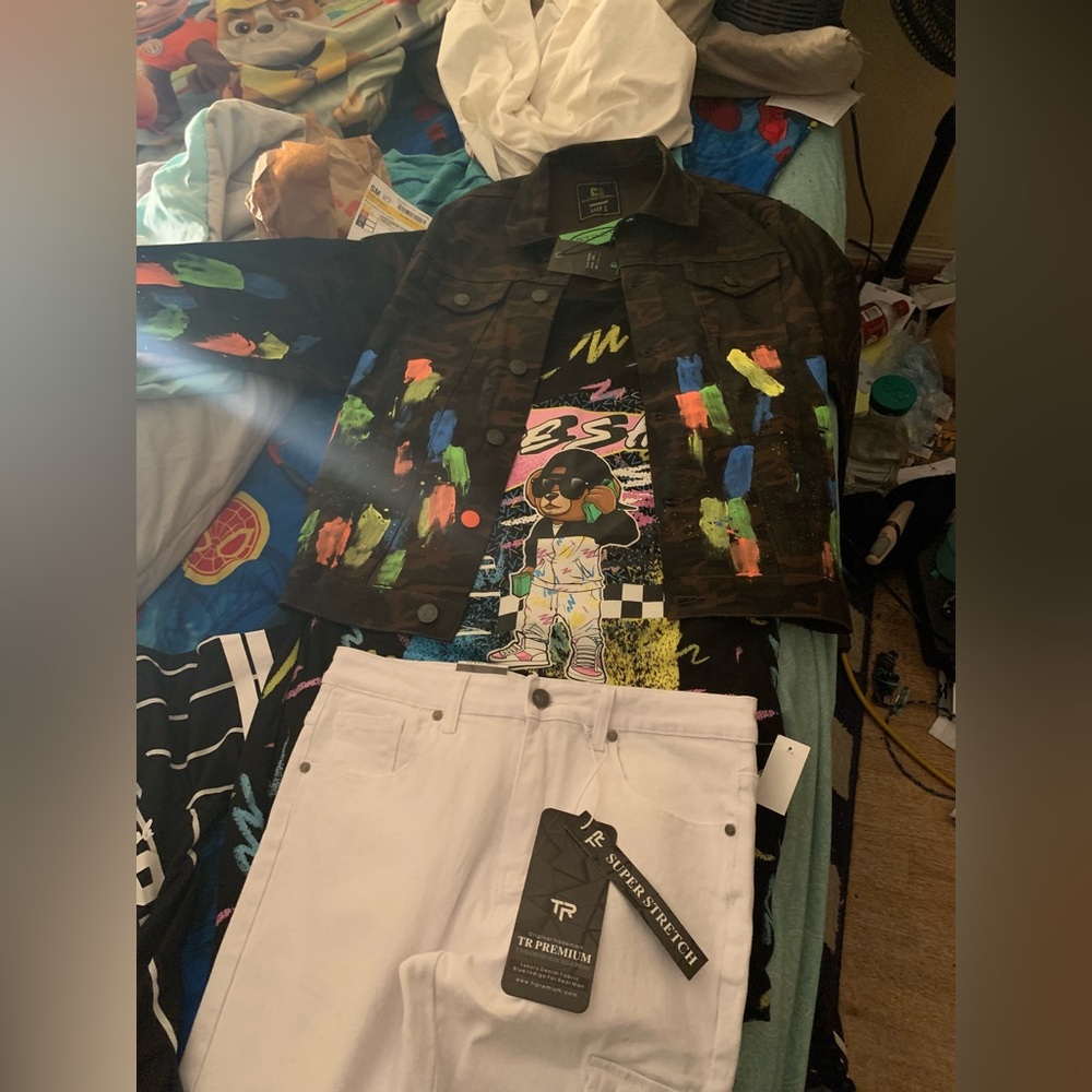 I been had it cleaning out closet